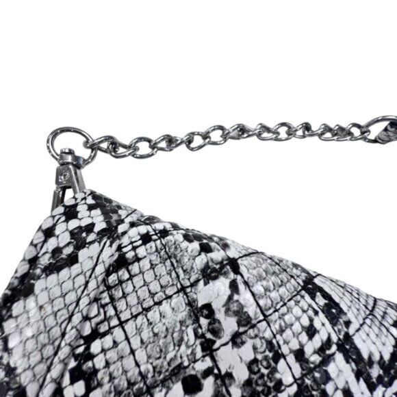 Steve‎ Madden Snake Print Crossbody Organizer Bag Faux Leather Designer Travel - Picture 13 of 16